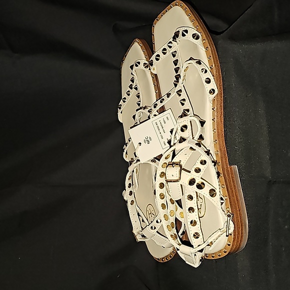 ASH Maeva Sandal size 40 size 10 cream color new - Picture 5 of 5